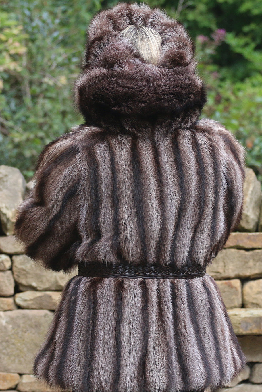Vintage Racoon Fur coat