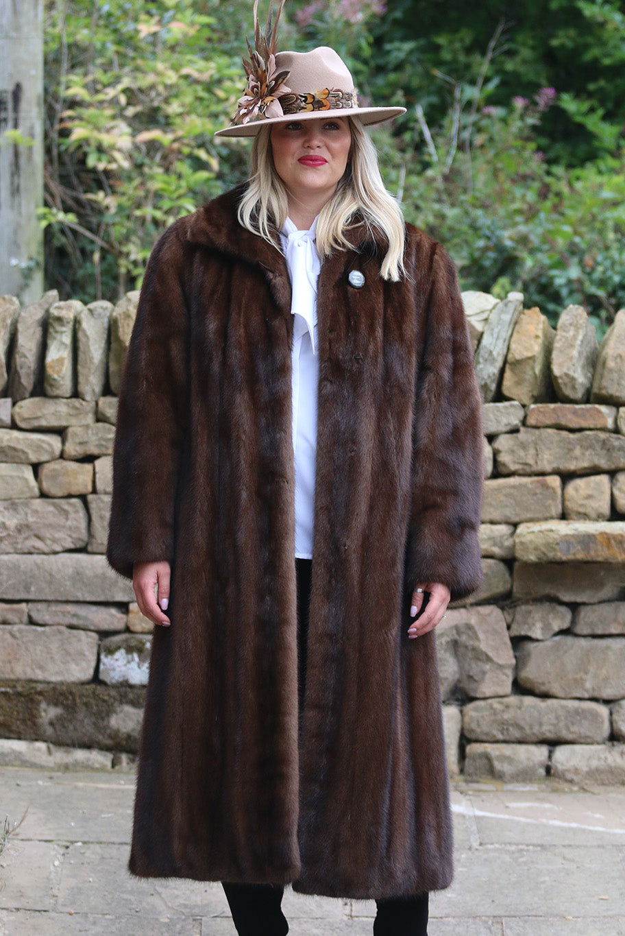 Vintage Saga mink fur coat