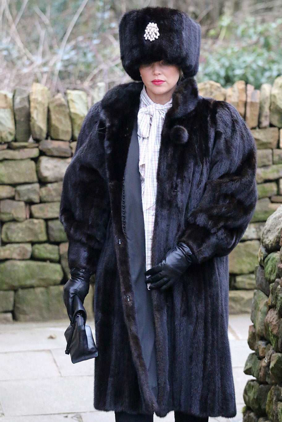 Vintage Mink Fur Coat