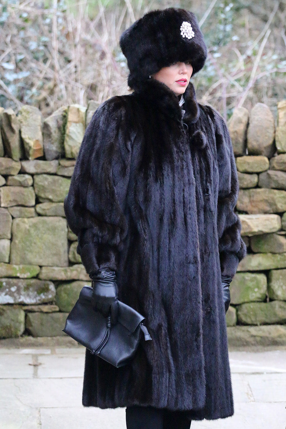 Vintage Mink Fur Coat