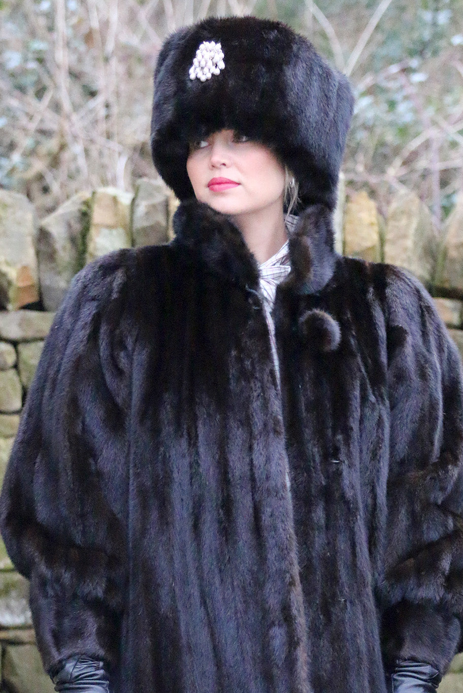 Vintage Mink Fur Coat