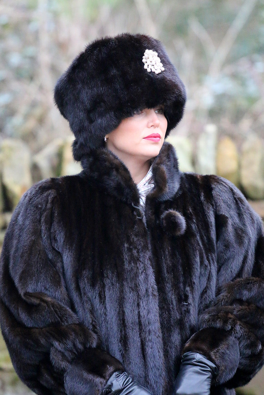 Vintage Mink Fur Coat