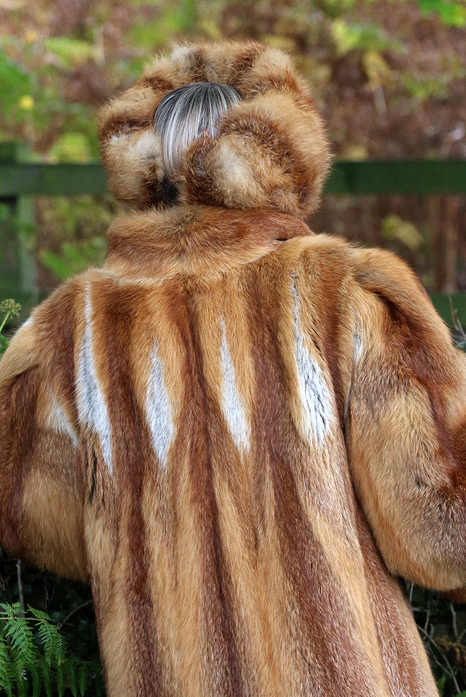 Vintage  fox fur coat