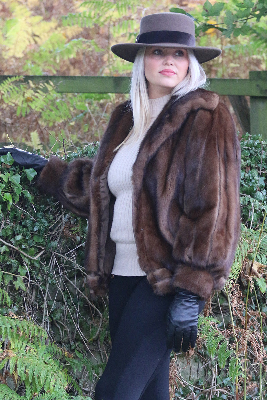 Vintage Mink and Italian Suede Jacket