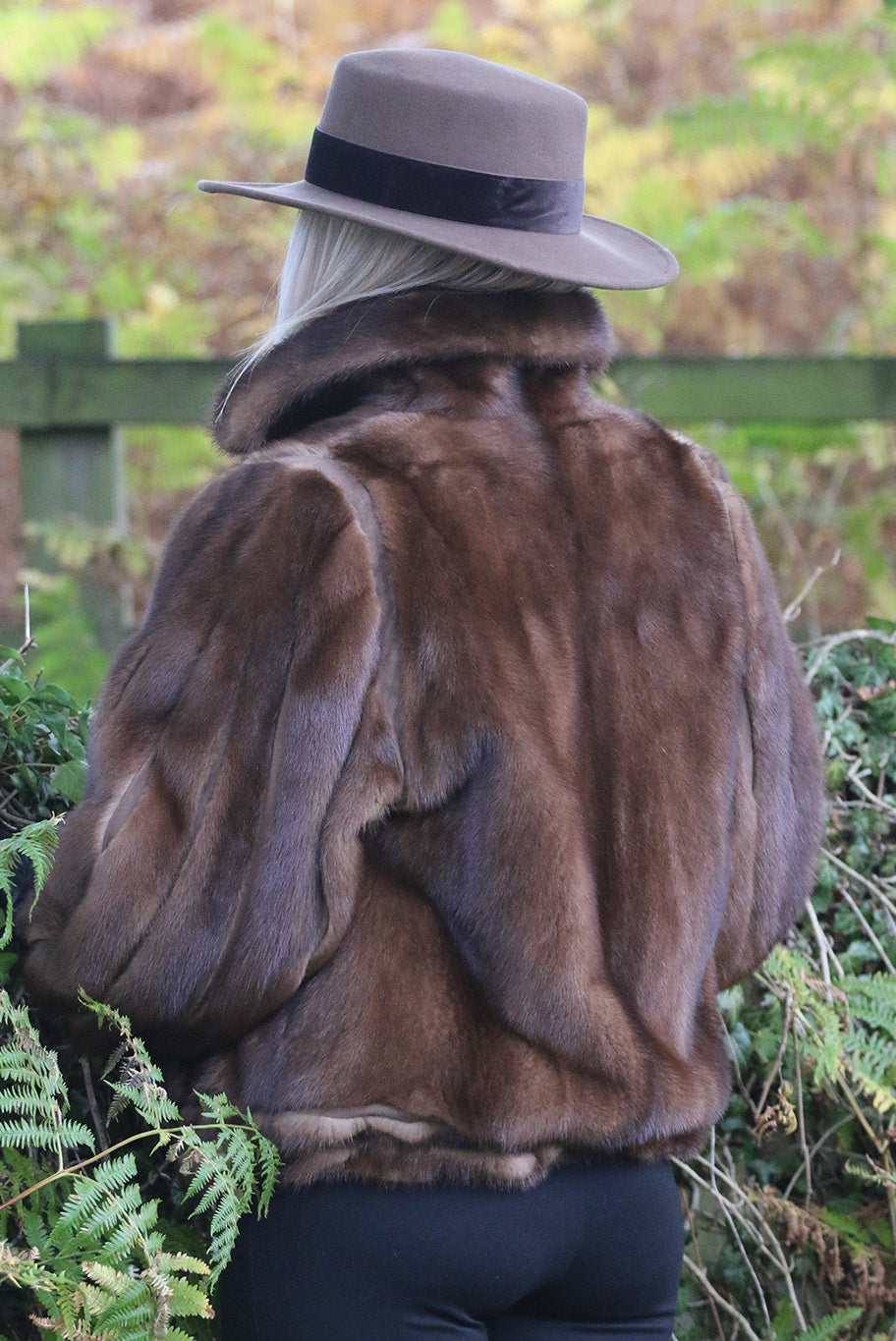 Vintage Mink and Italian Suede Jacket