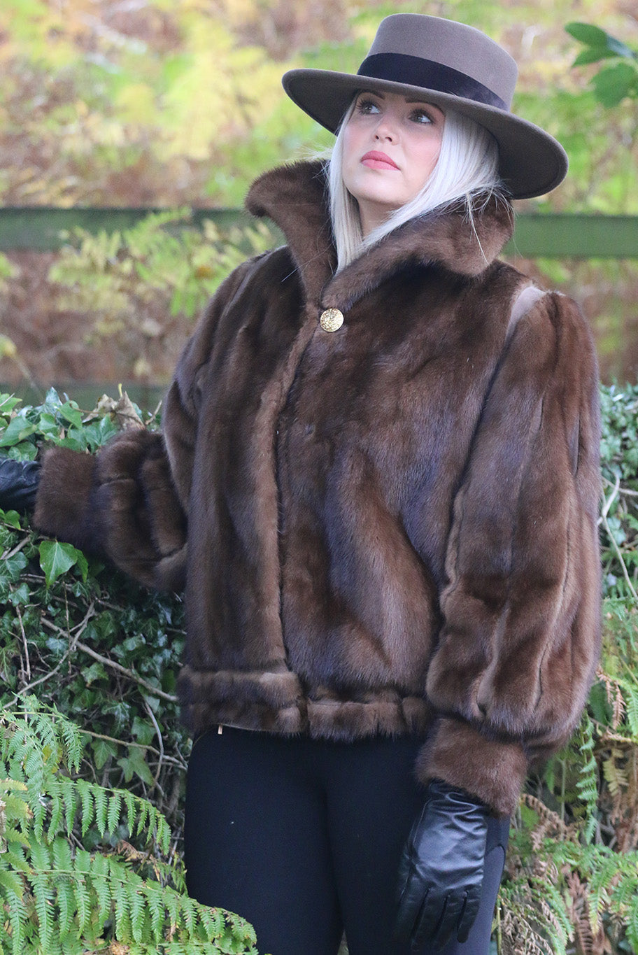 Vintage Mink and Italian Suede Jacket