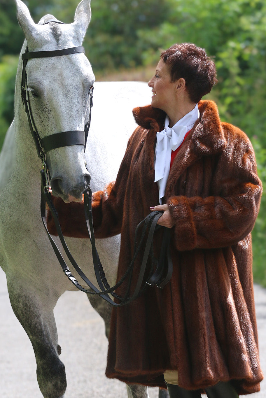 Vintage Mink Fur Coat