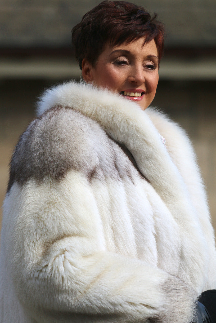 Vintage Arctic Fox coat