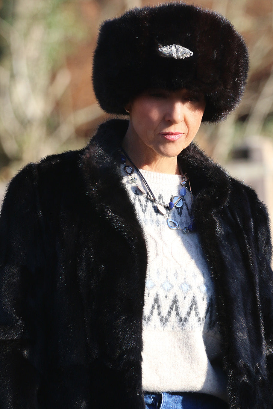 Vintage mink fur jacket