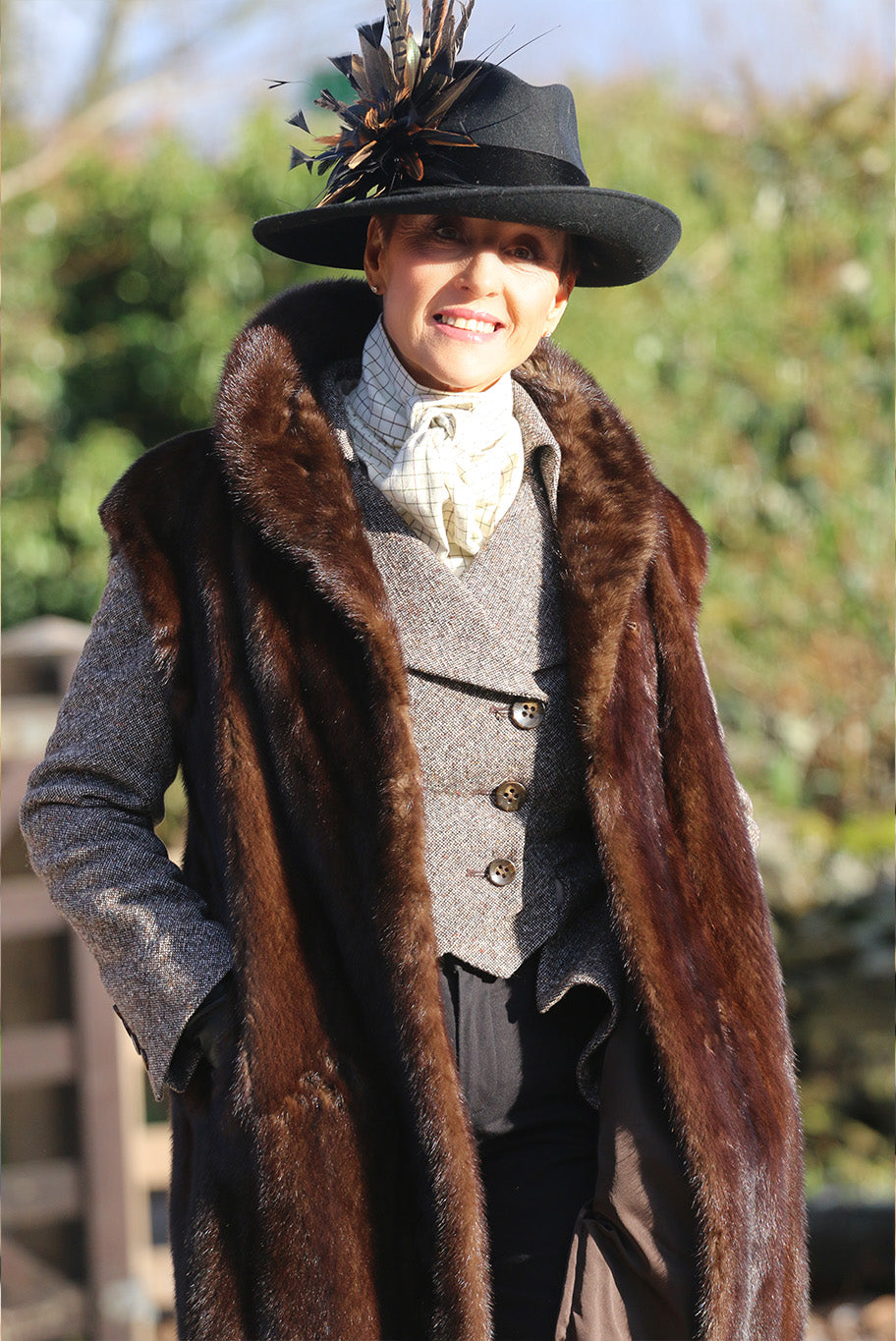 Vintage mink fur gilet