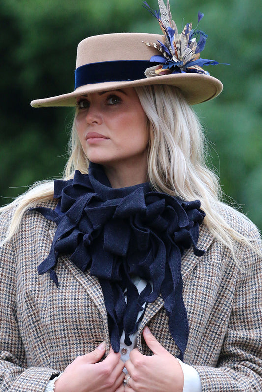 Cashmere Wool mix Jabot