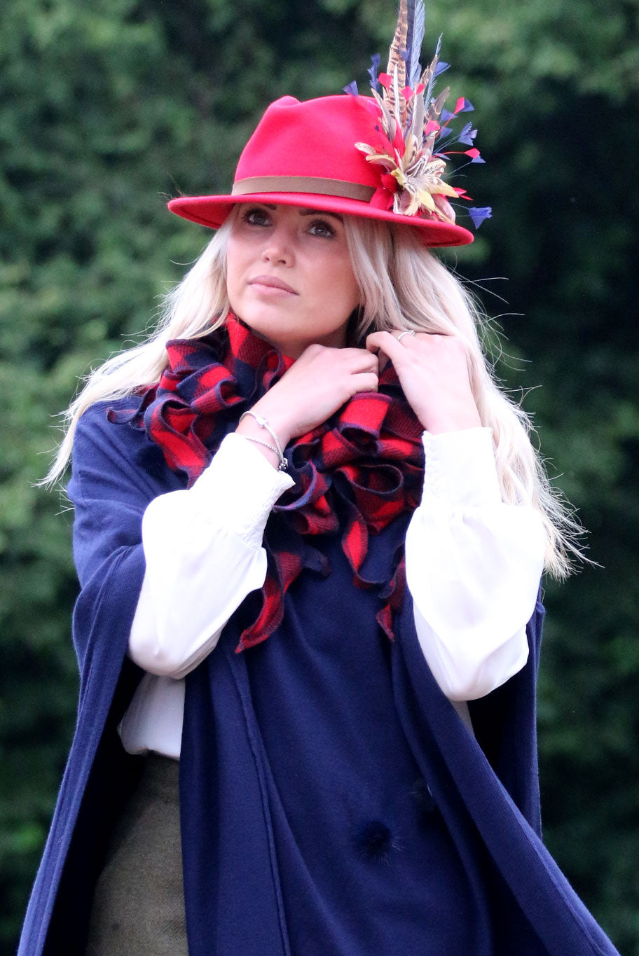 Cashmere Wool mix Jabot