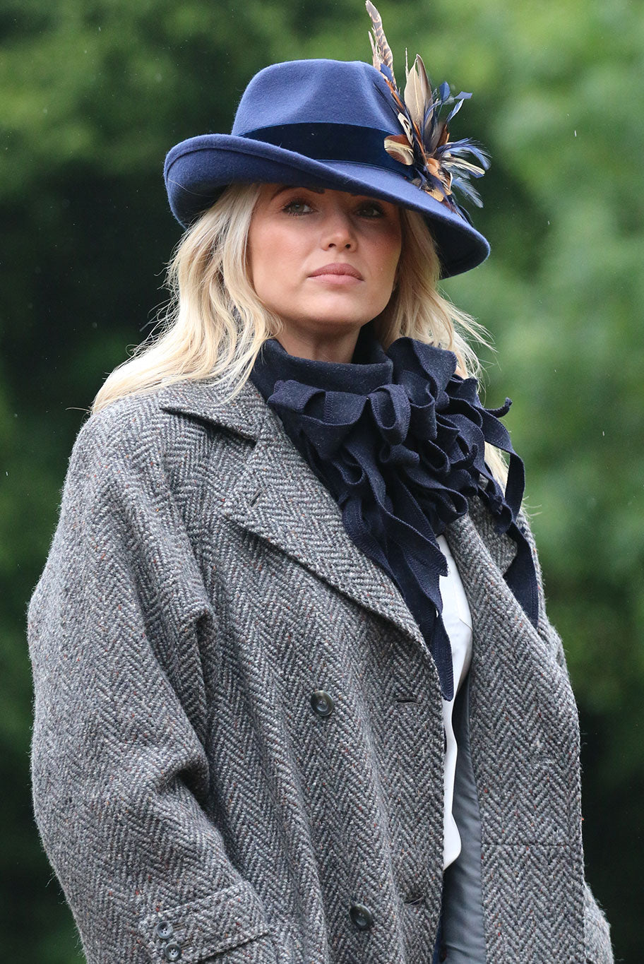 Cashmere Wool mix Jabot