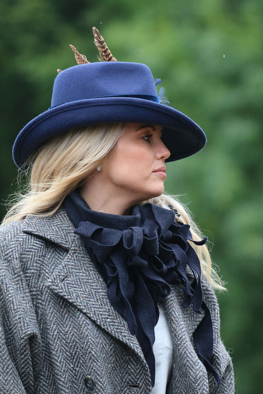 Cashmere Wool mix Jabot