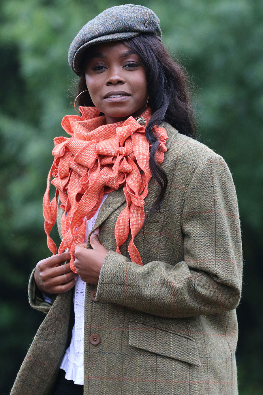 Cashmere Wool mix Jabot
