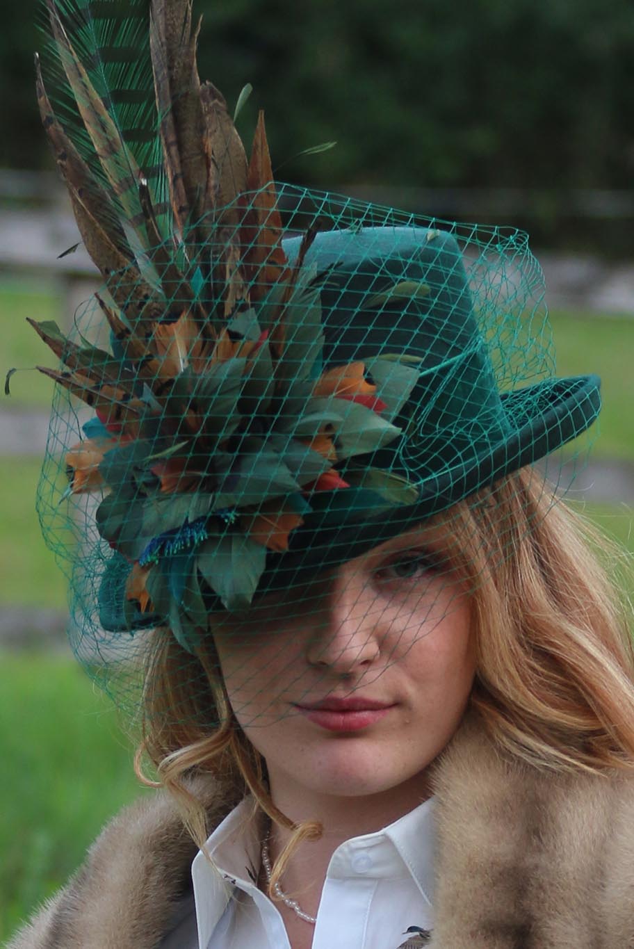 Hunting Hat in Bottle Green