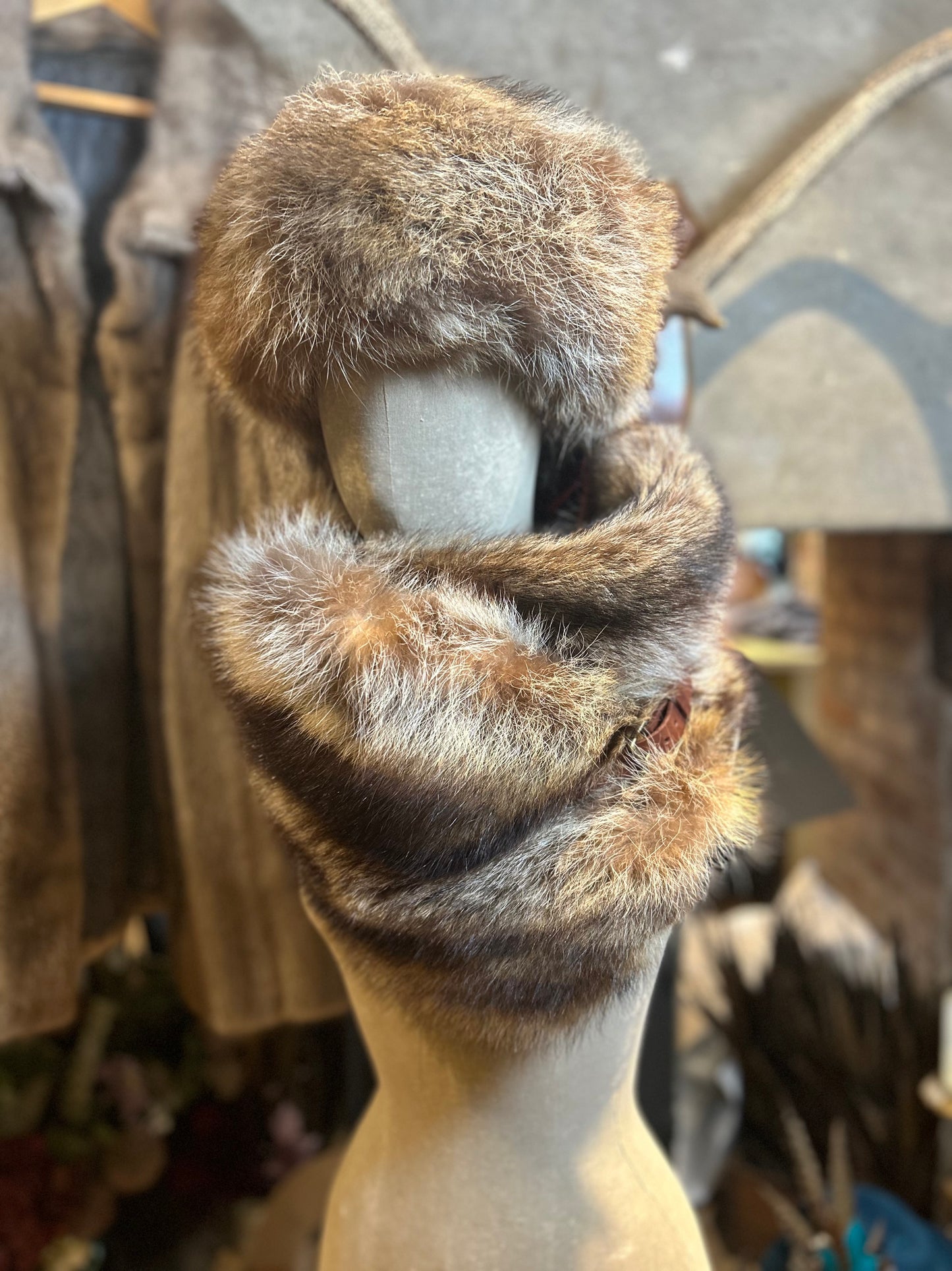 Snood vintage fur