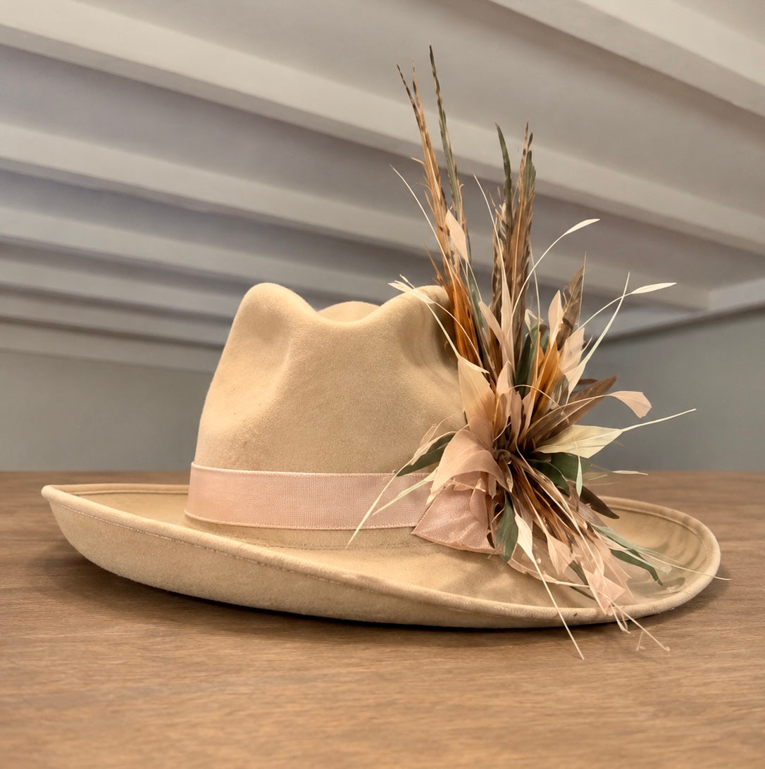Side sweep hat