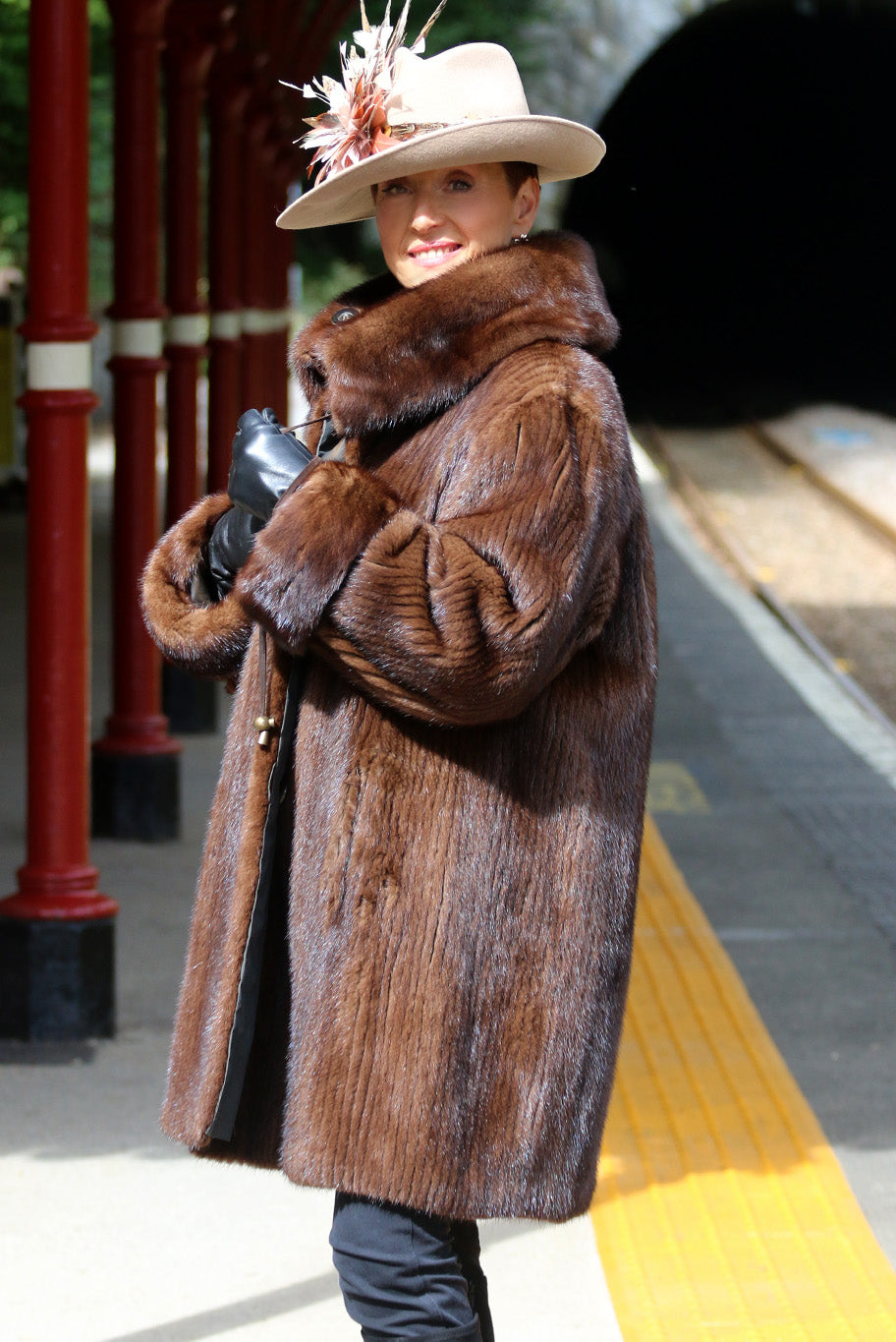 Mink Fur Coat (reversible)