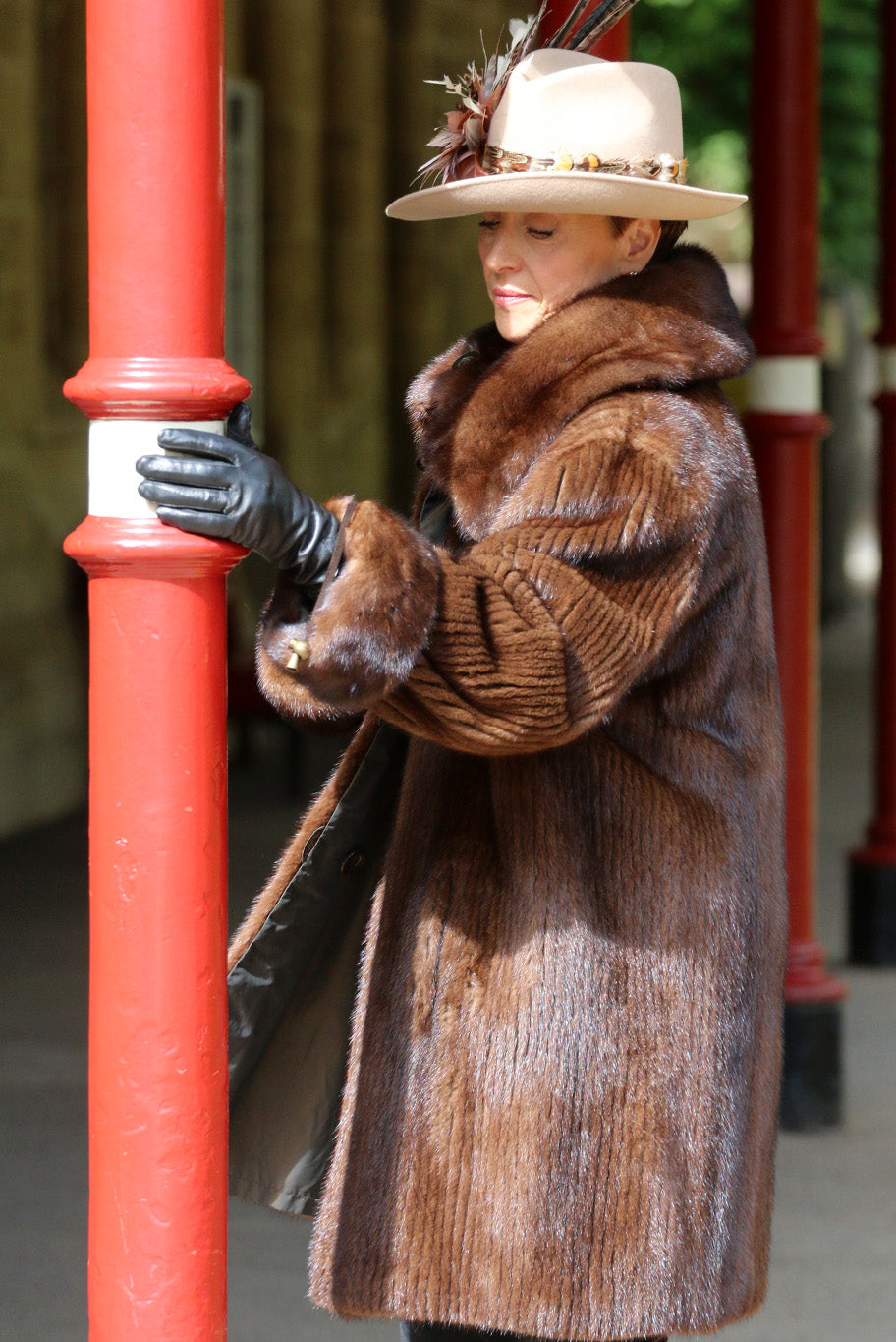 Mink Fur Coat (reversible)