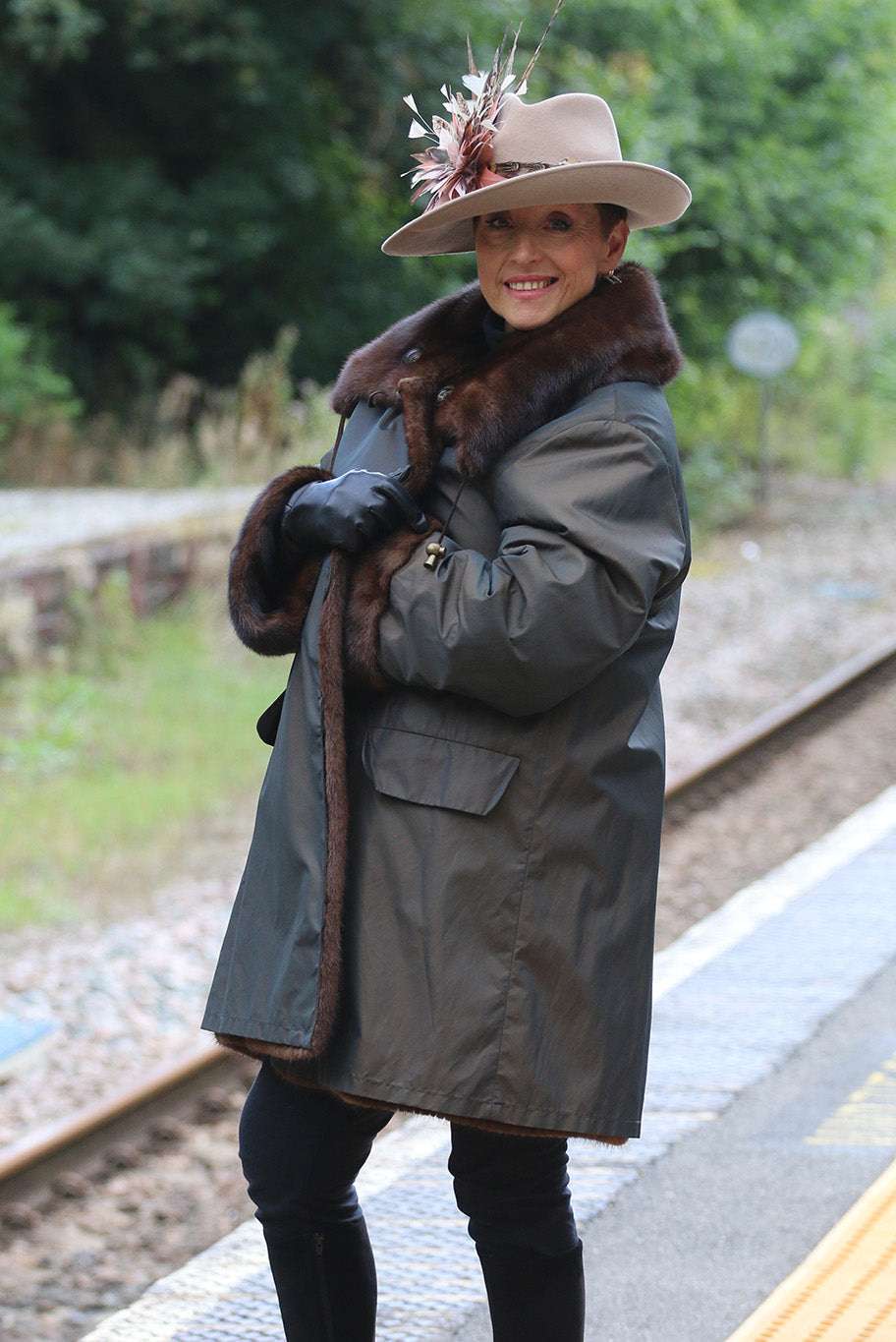 Mink Fur Coat (reversible)