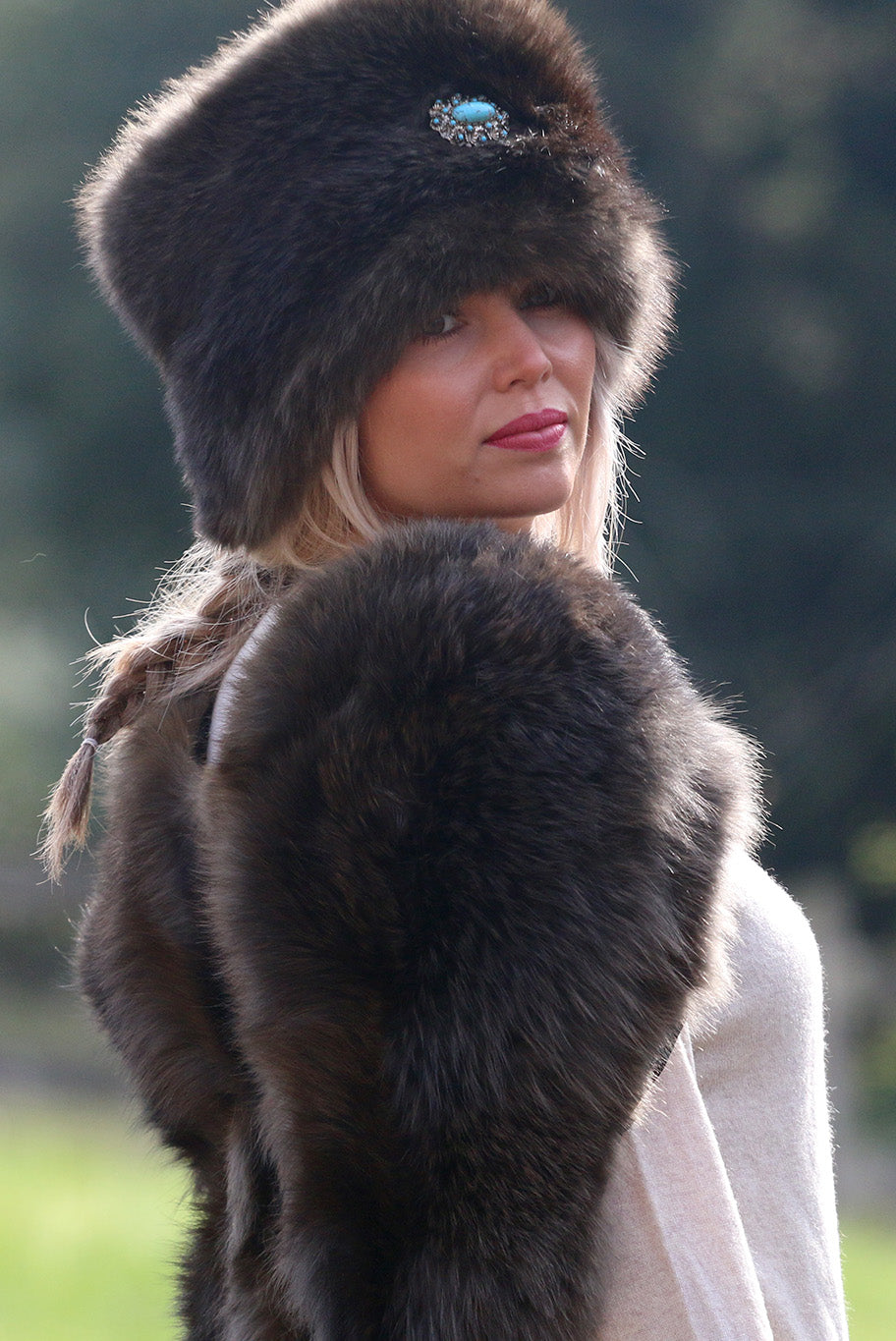 Vintage Fur Headband