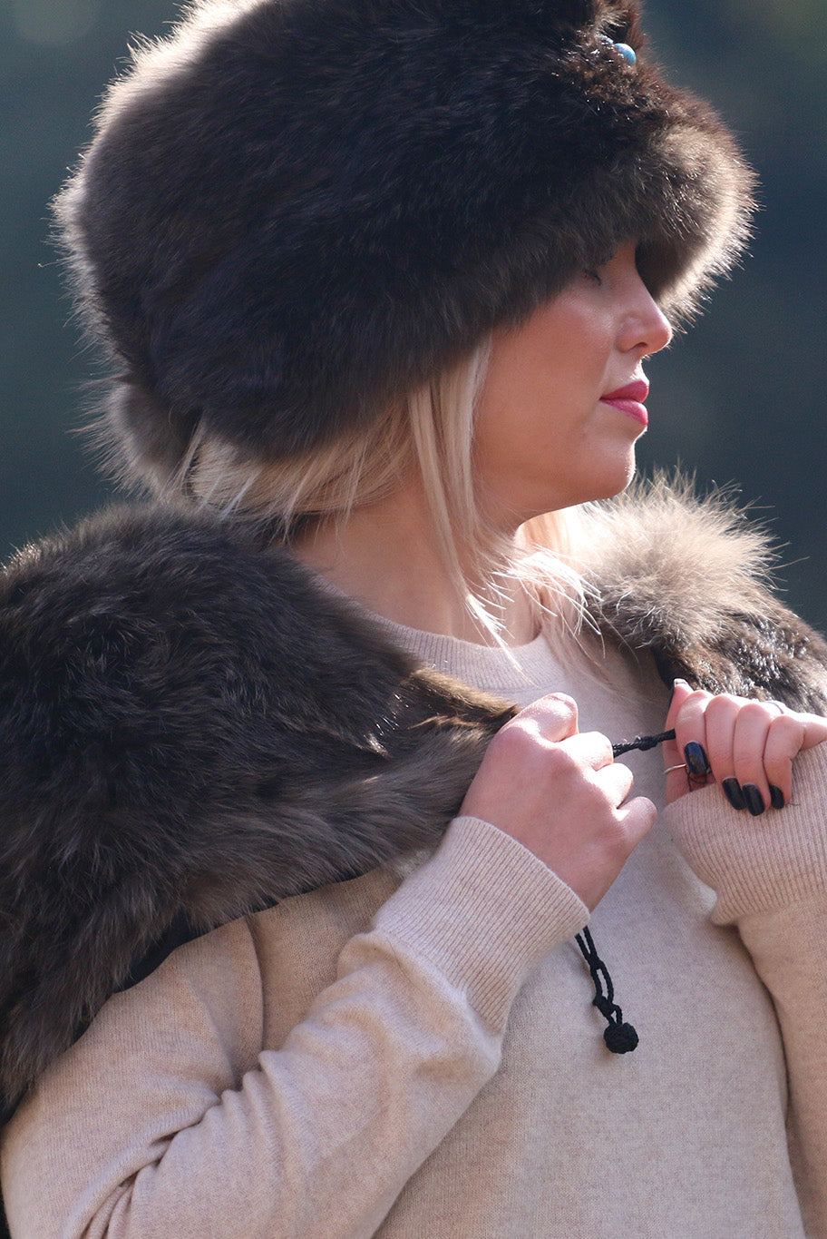 Vintage Fur Headband