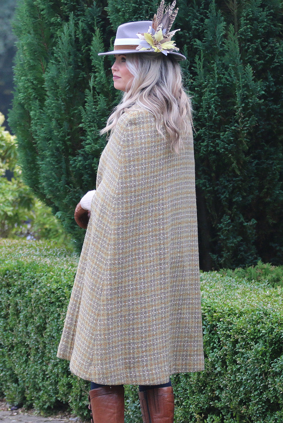 Vintage wool cape