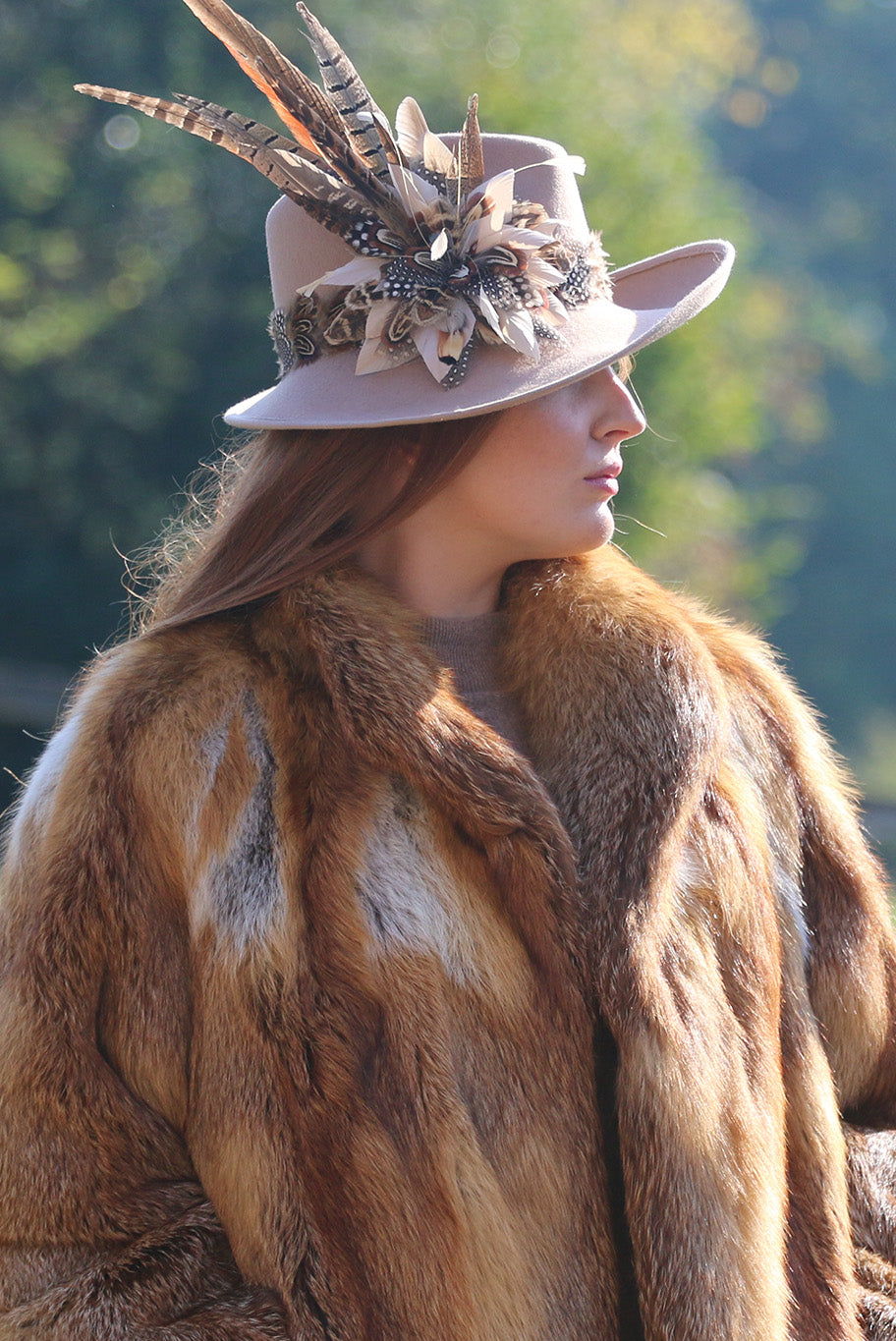 Vintage  fox fur jacket