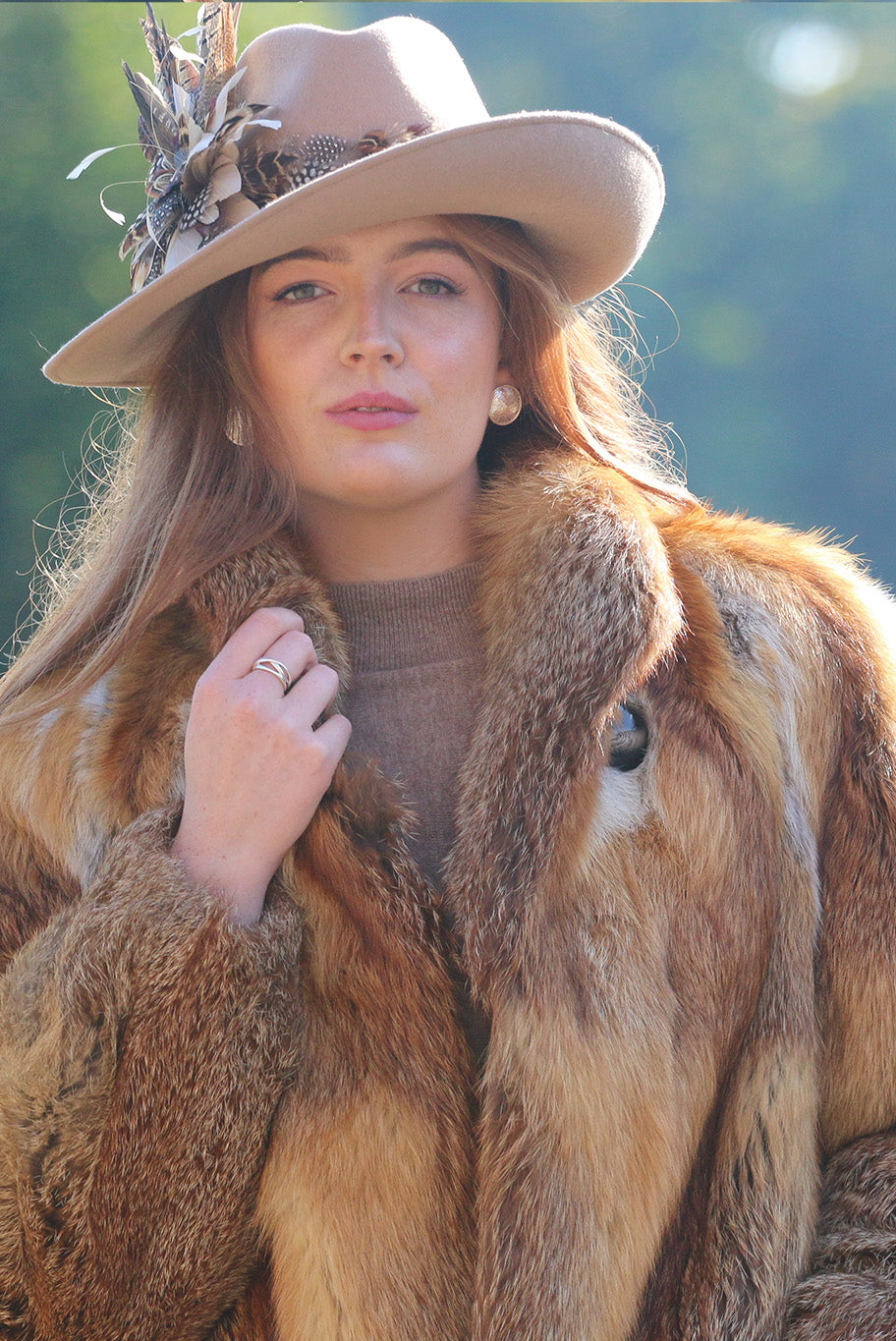 Vintage  fox fur jacket