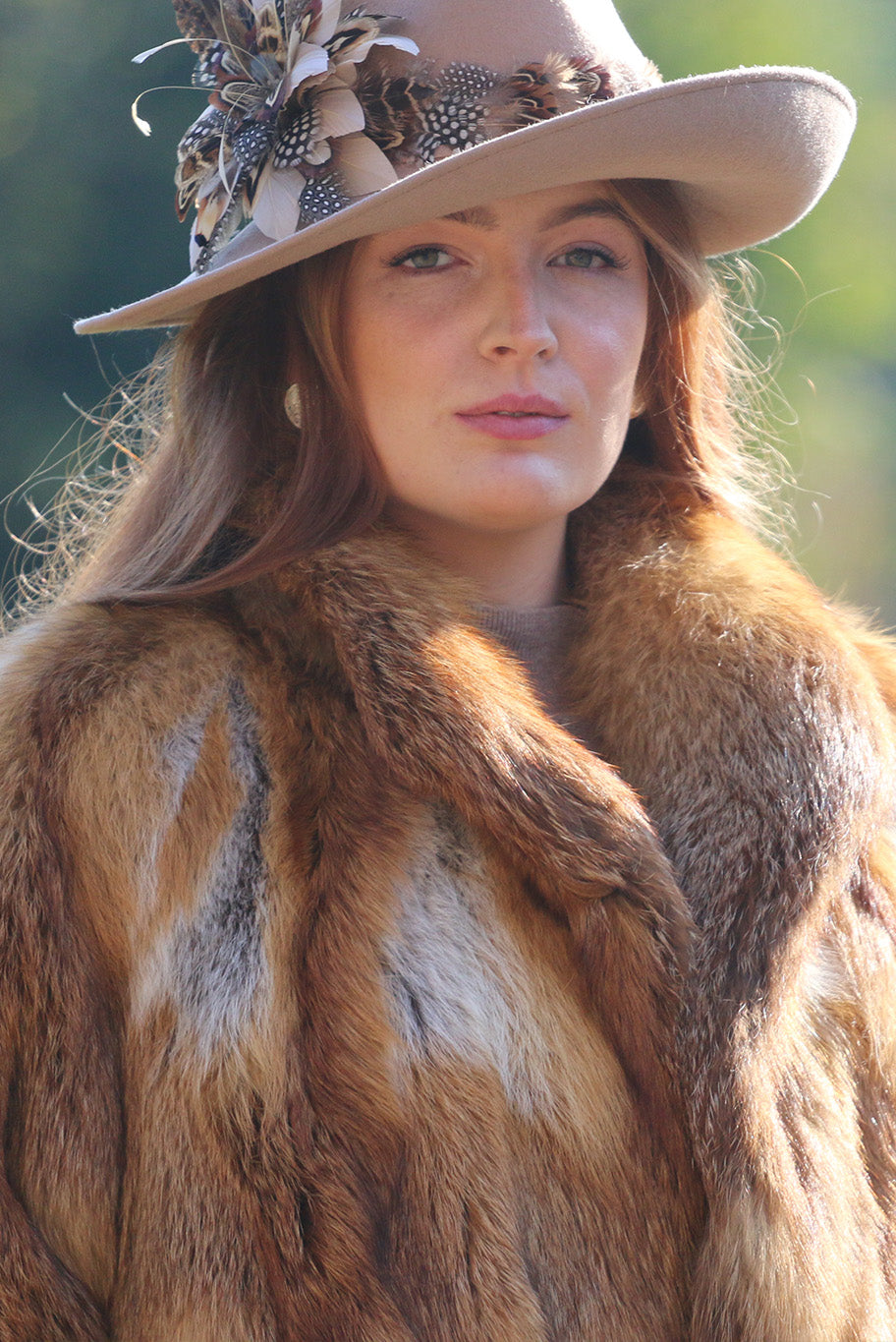 Vintage  fox fur jacket