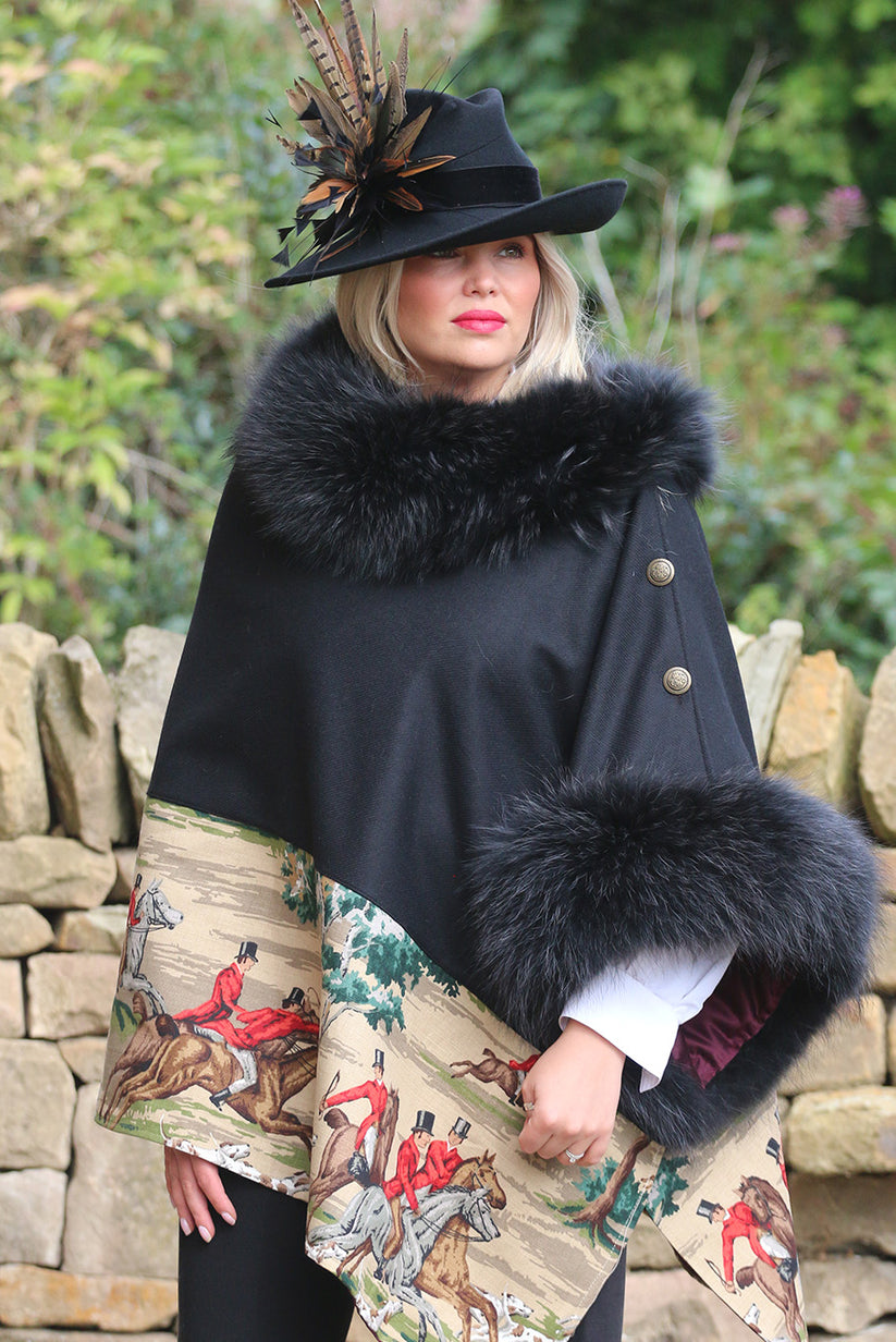 Classic Cheltenham Chase Cape – Le Jabot & Stock Co.