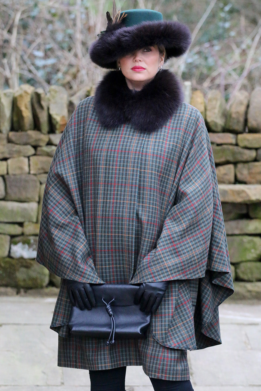 Vintage Wool Cape by Avoca