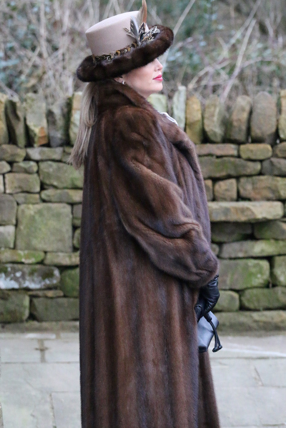 Vintage Mink Coat by Saga