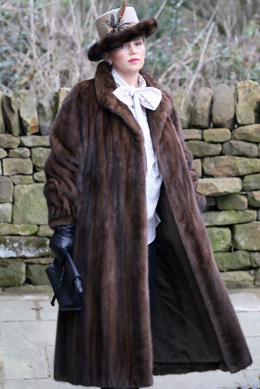 Vintage Mink Coat by Saga