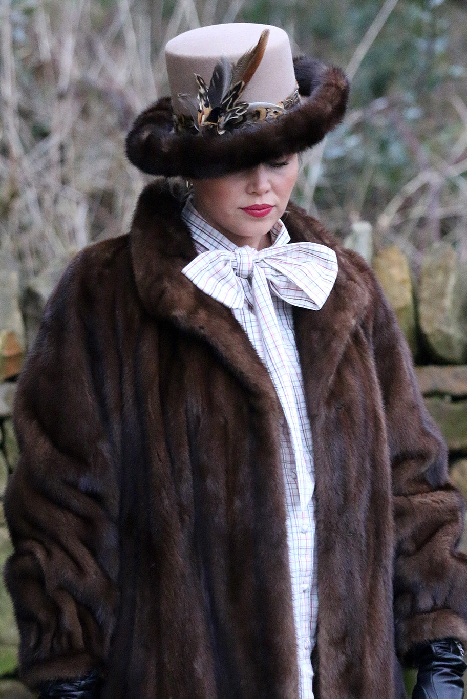 Vintage Mink Coat by Saga