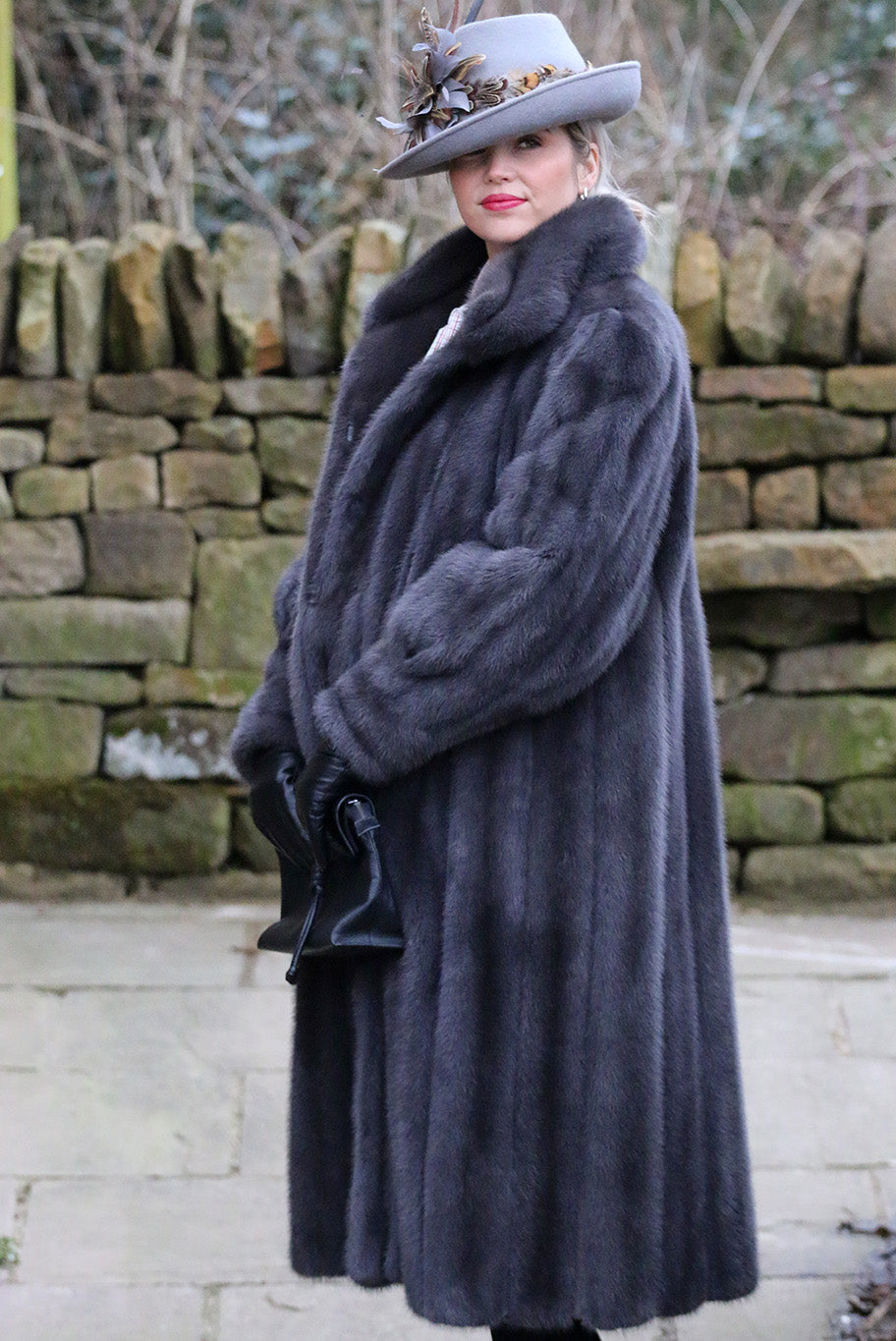 Grey Mink Coat