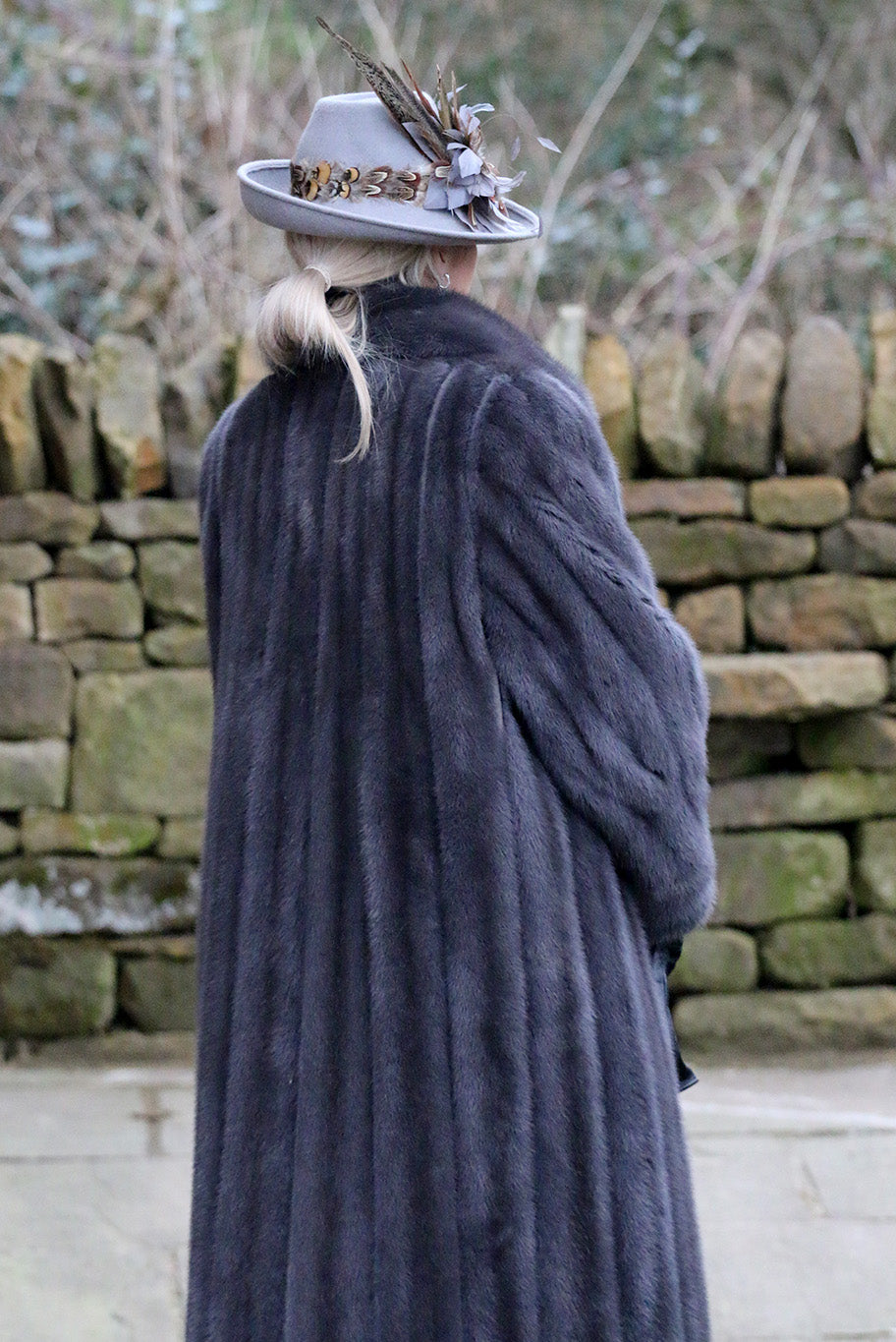 Grey Mink Coat