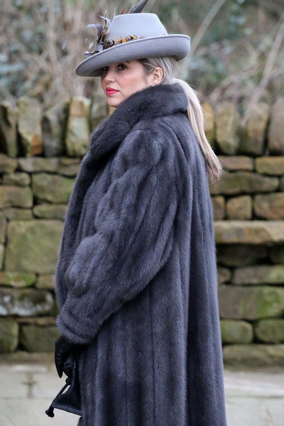 Grey Mink Coat