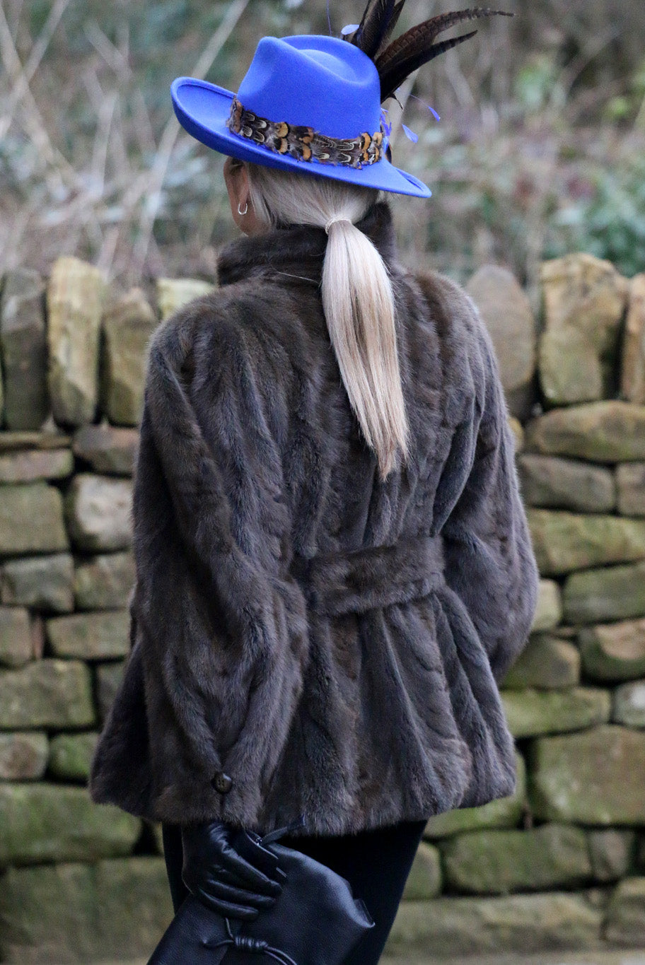 Sculptured Mink Fur Jacket