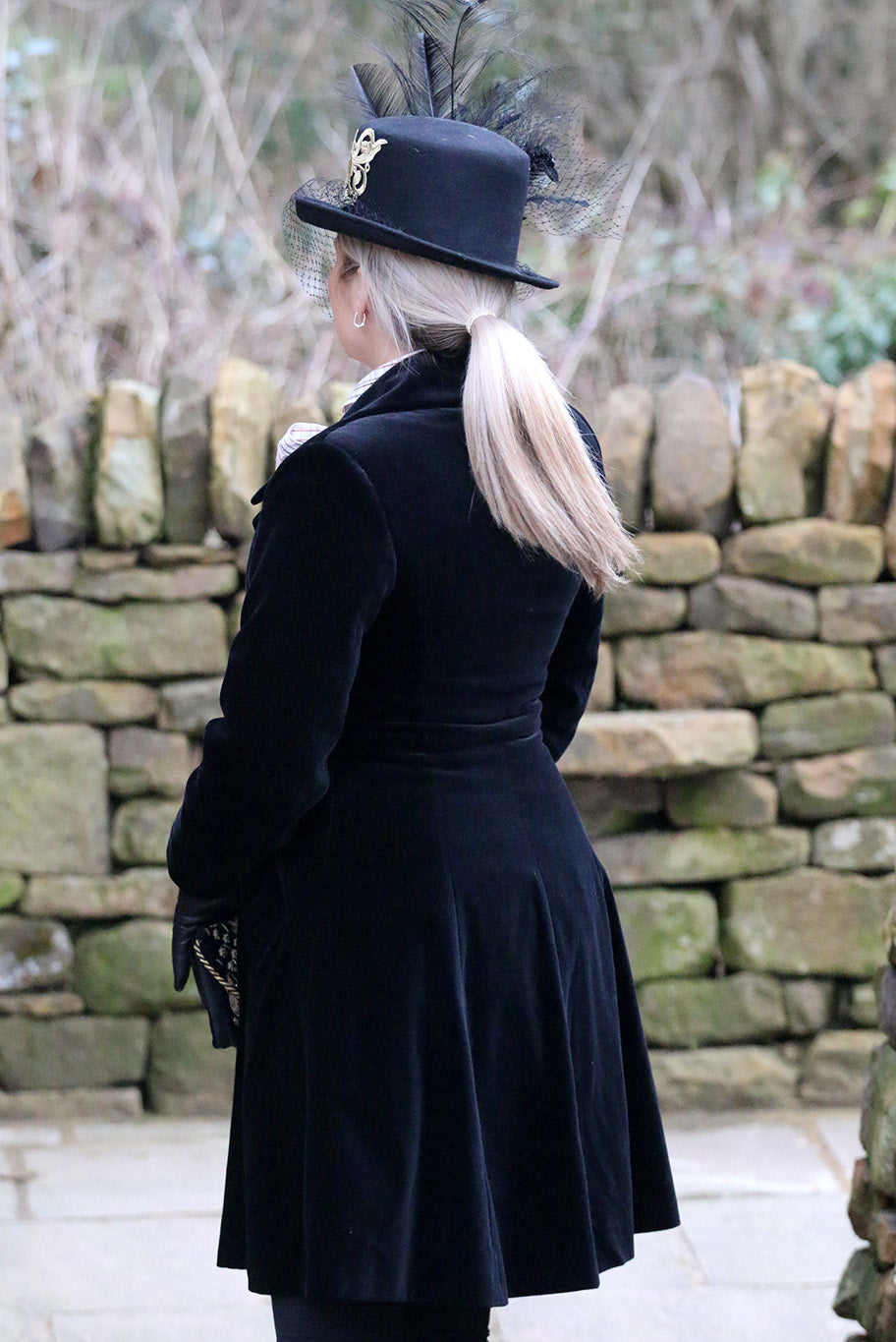 Vintage equestrian style Opera Coat