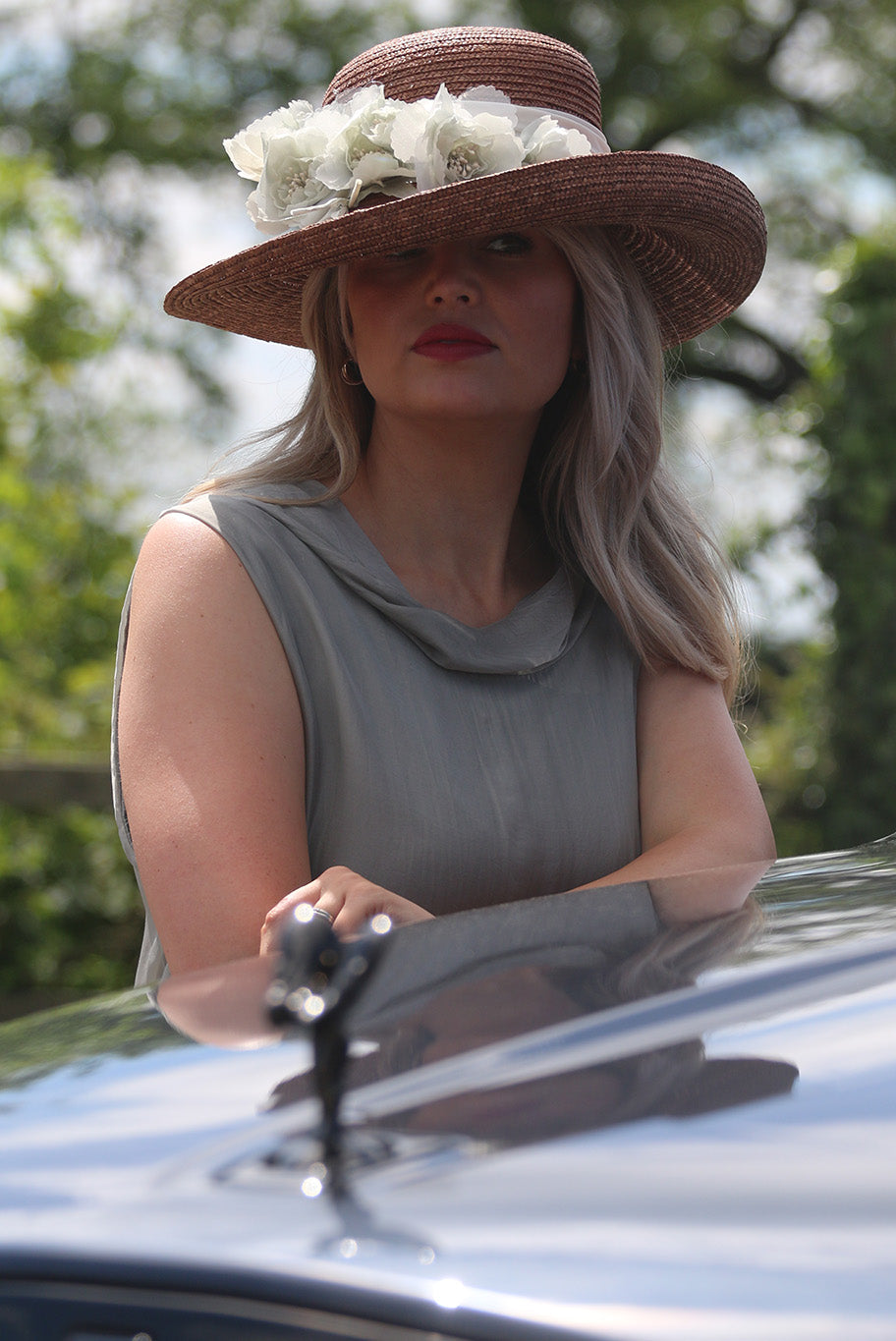 Summer Hat in Caramel