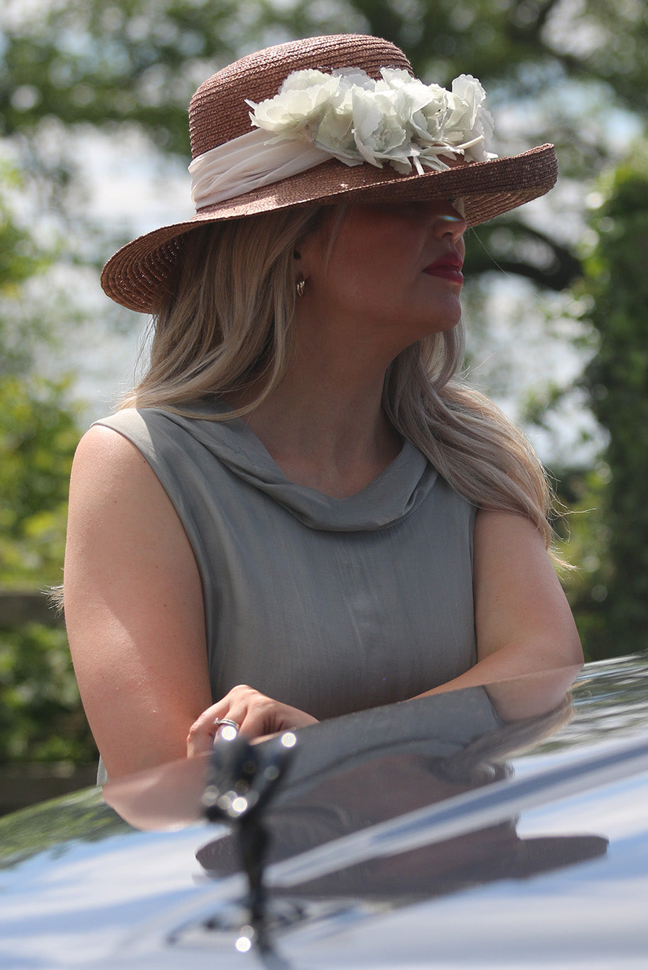 Summer Hat in Caramel