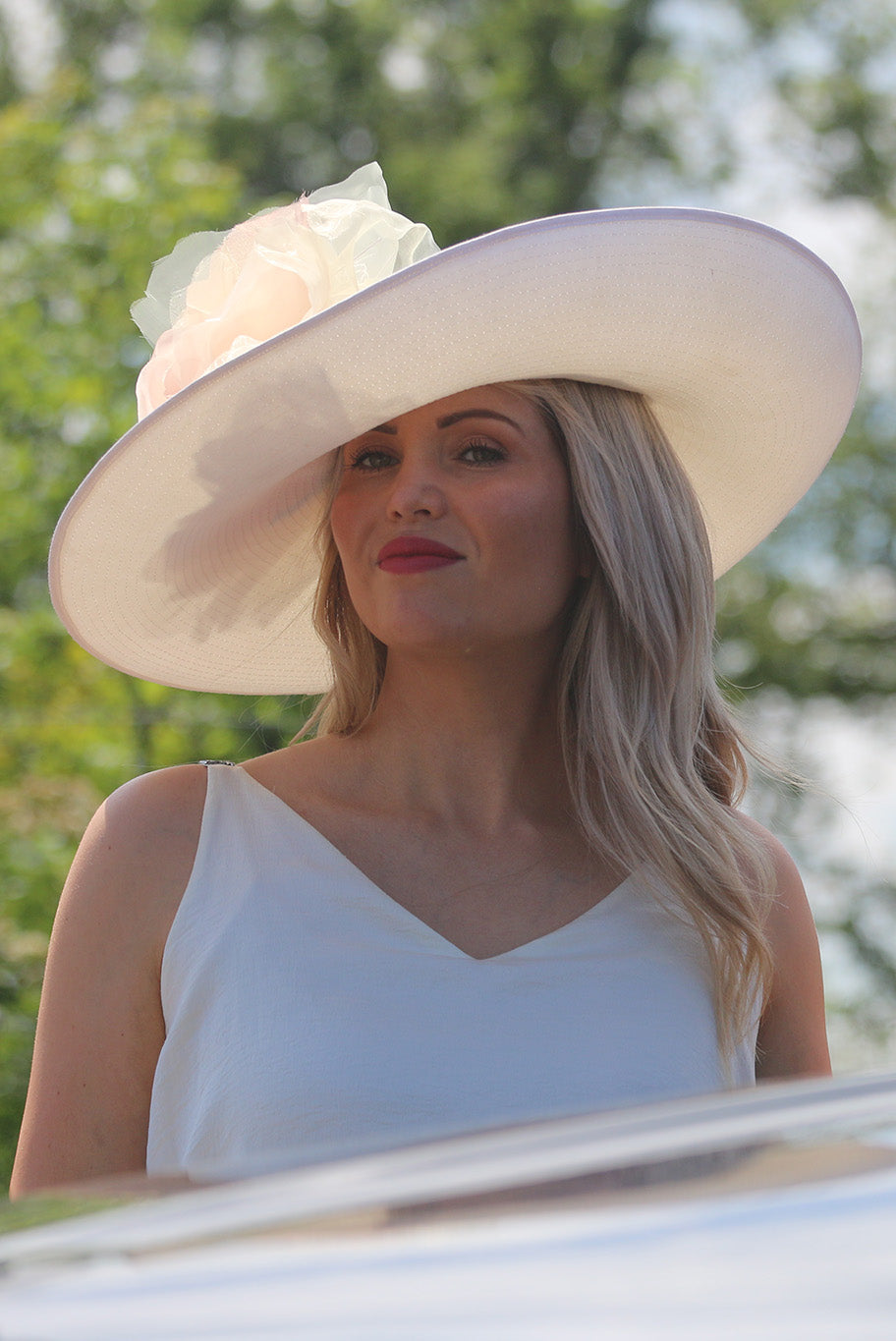 Summer Hat in Cream