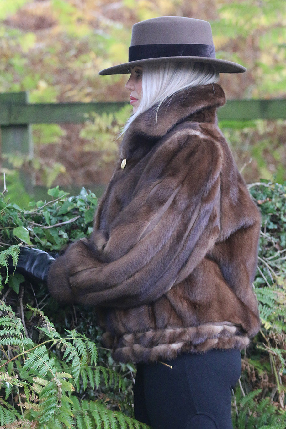 Vintage Mink and Italian Suede Jacket