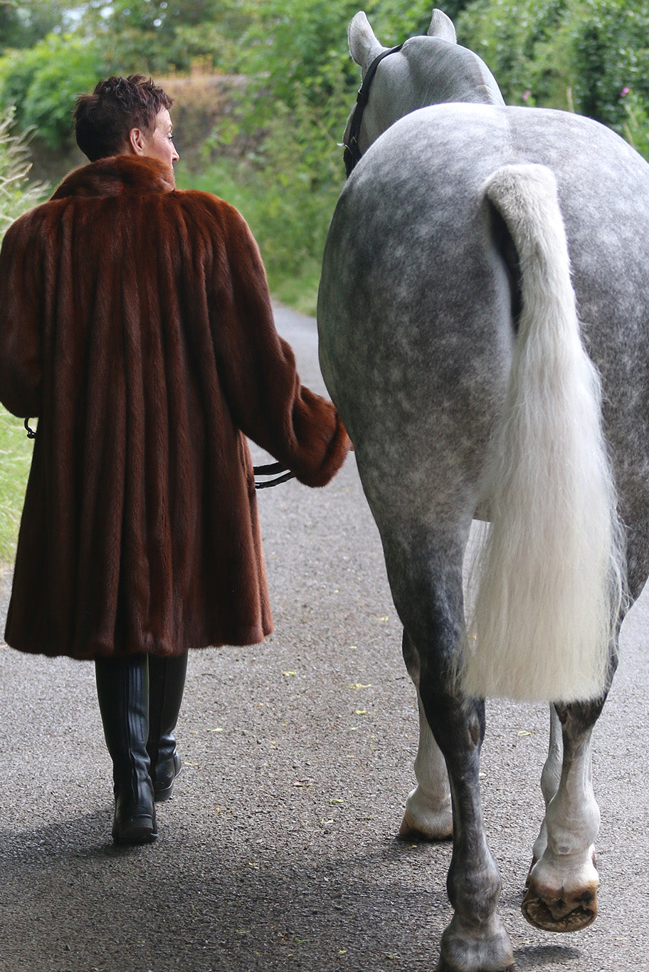 Vintage Mink Fur Coat