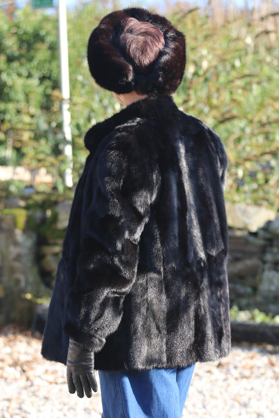 Vintage mink fur jacket