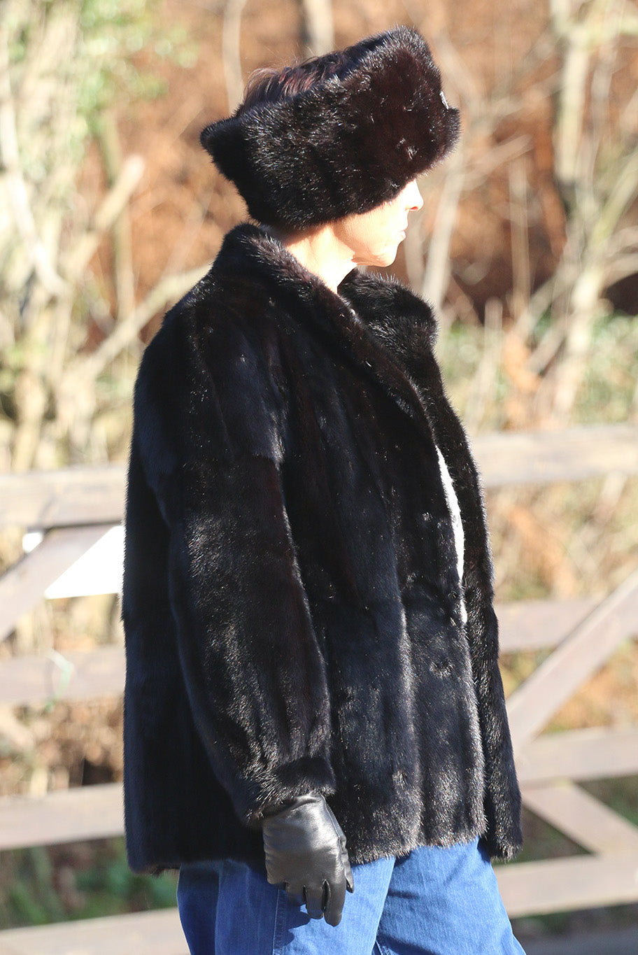 Vintage mink fur jacket