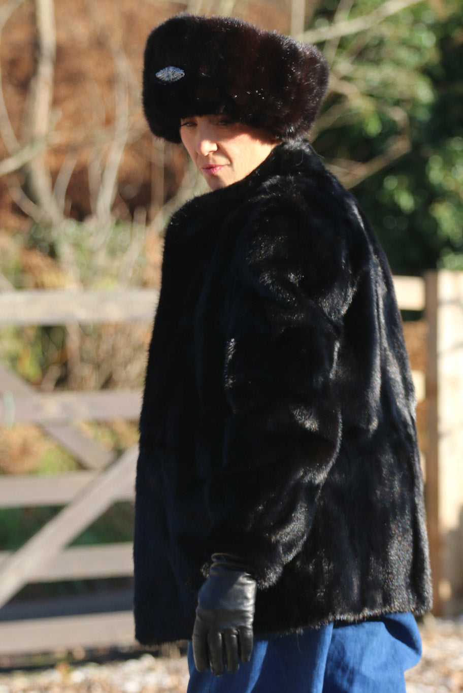 Vintage mink fur jacket