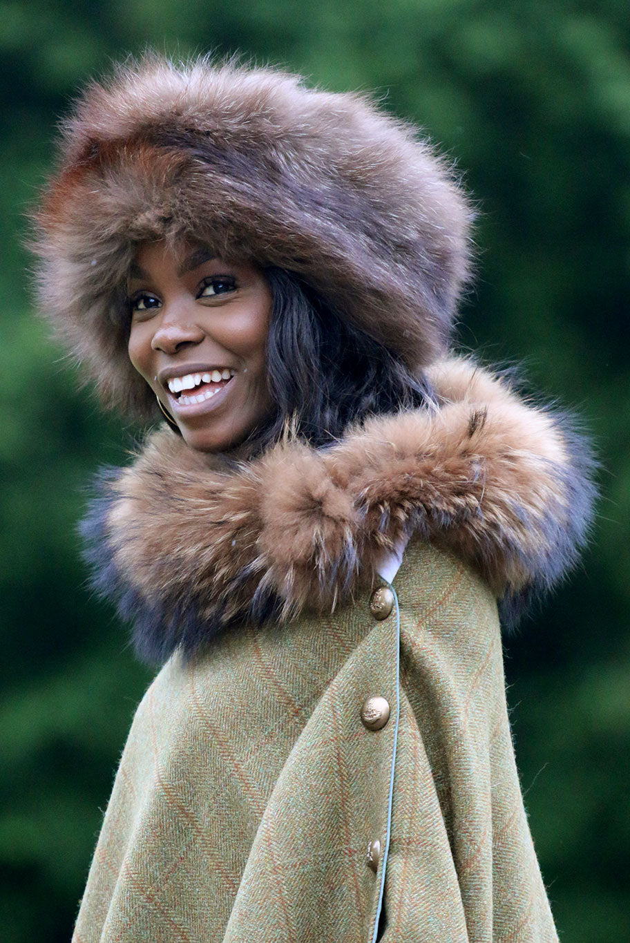 Bespoke Capes, Jabots, Classic Country Headwear and Vintage Fur Coats